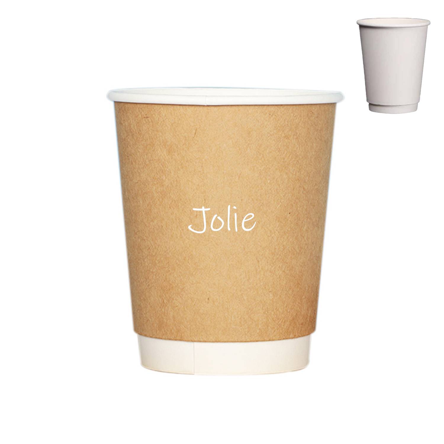 8 Oz Cowhide Disposable Paper Cup 6
