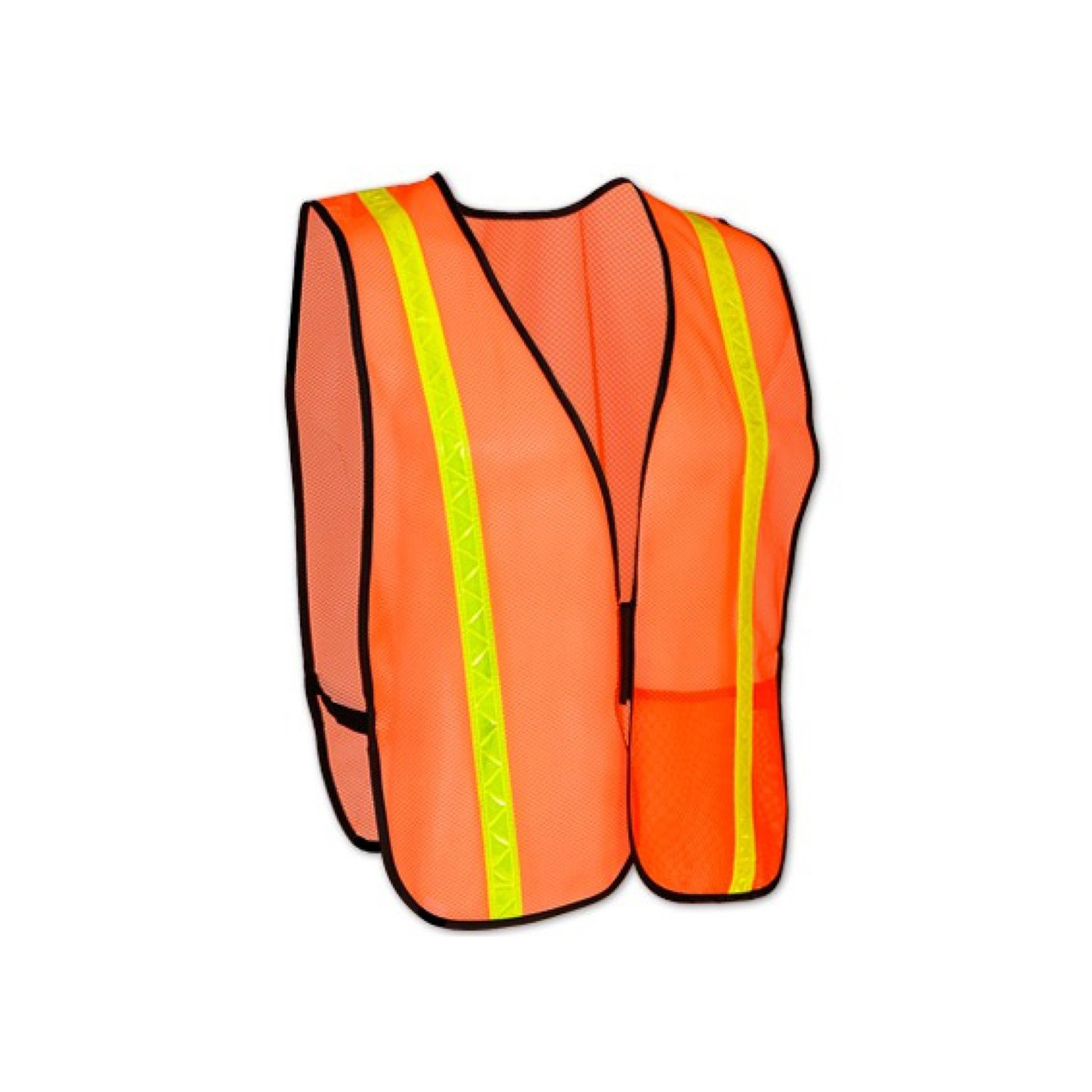 Breathable Mesh Safety Reflective Vest 25.2 x 18.1" 4