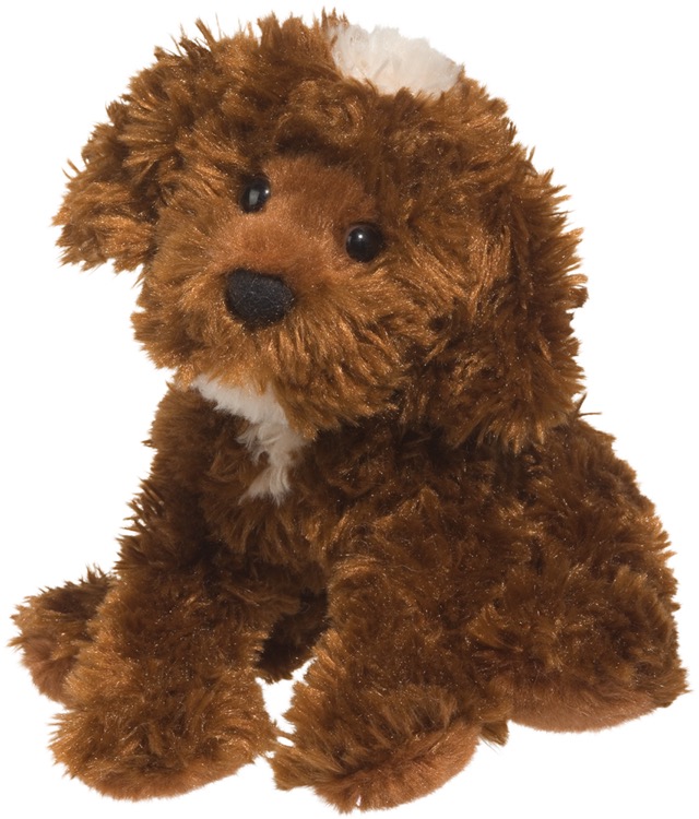 Bosco Chocolate Labradoodle Stuffed Animal 2