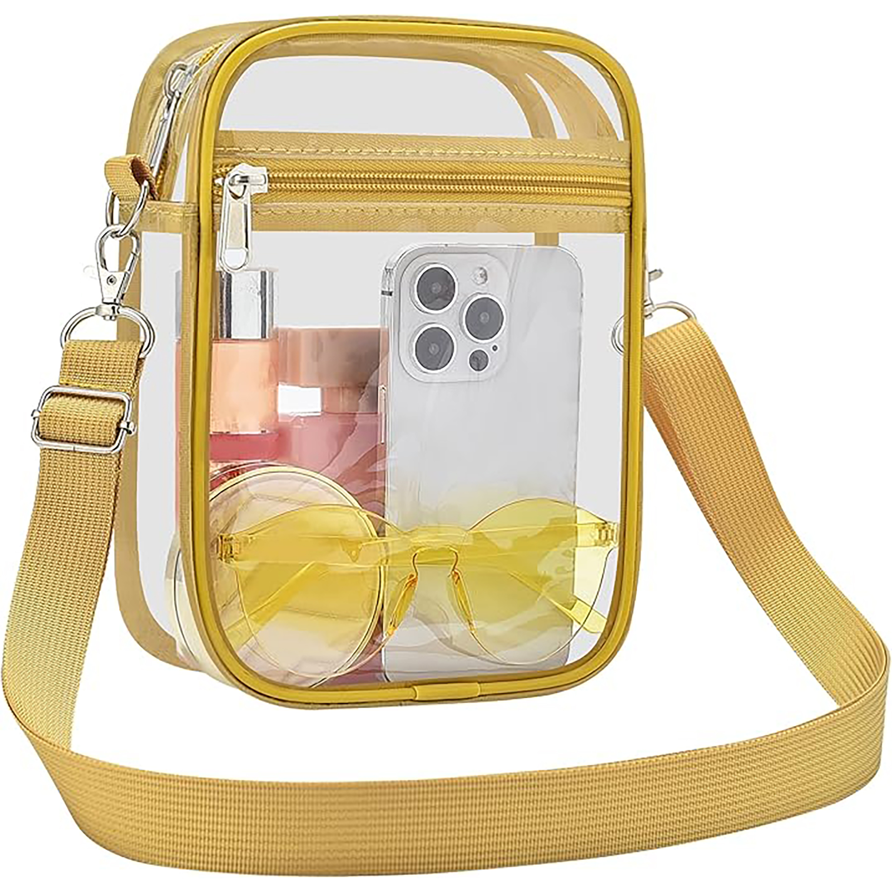 Men's and Women's Transparent Crossbody Wallet 22