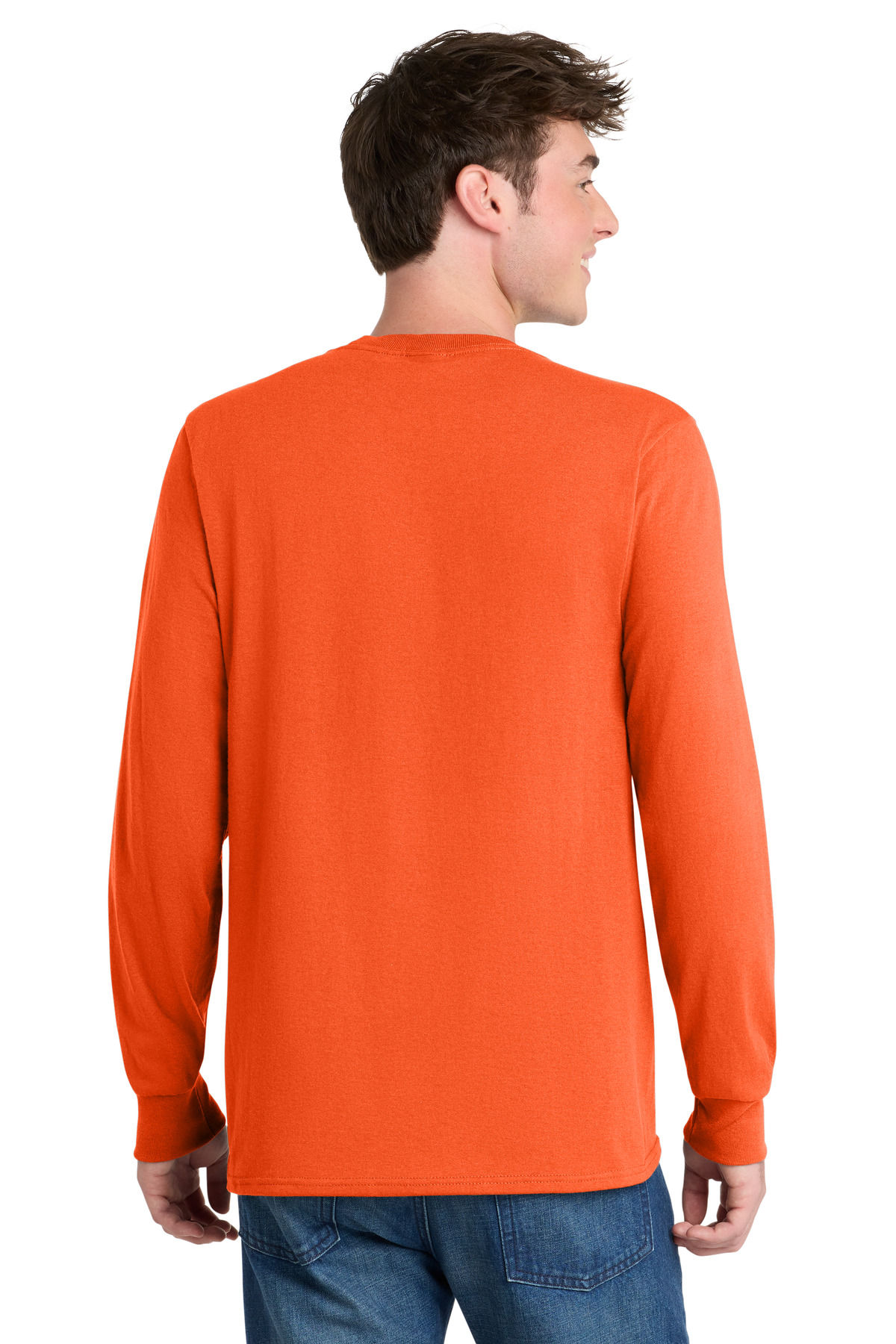 Port & Co Tall Long Sleeve Core Blend Tee. PC55LST 17