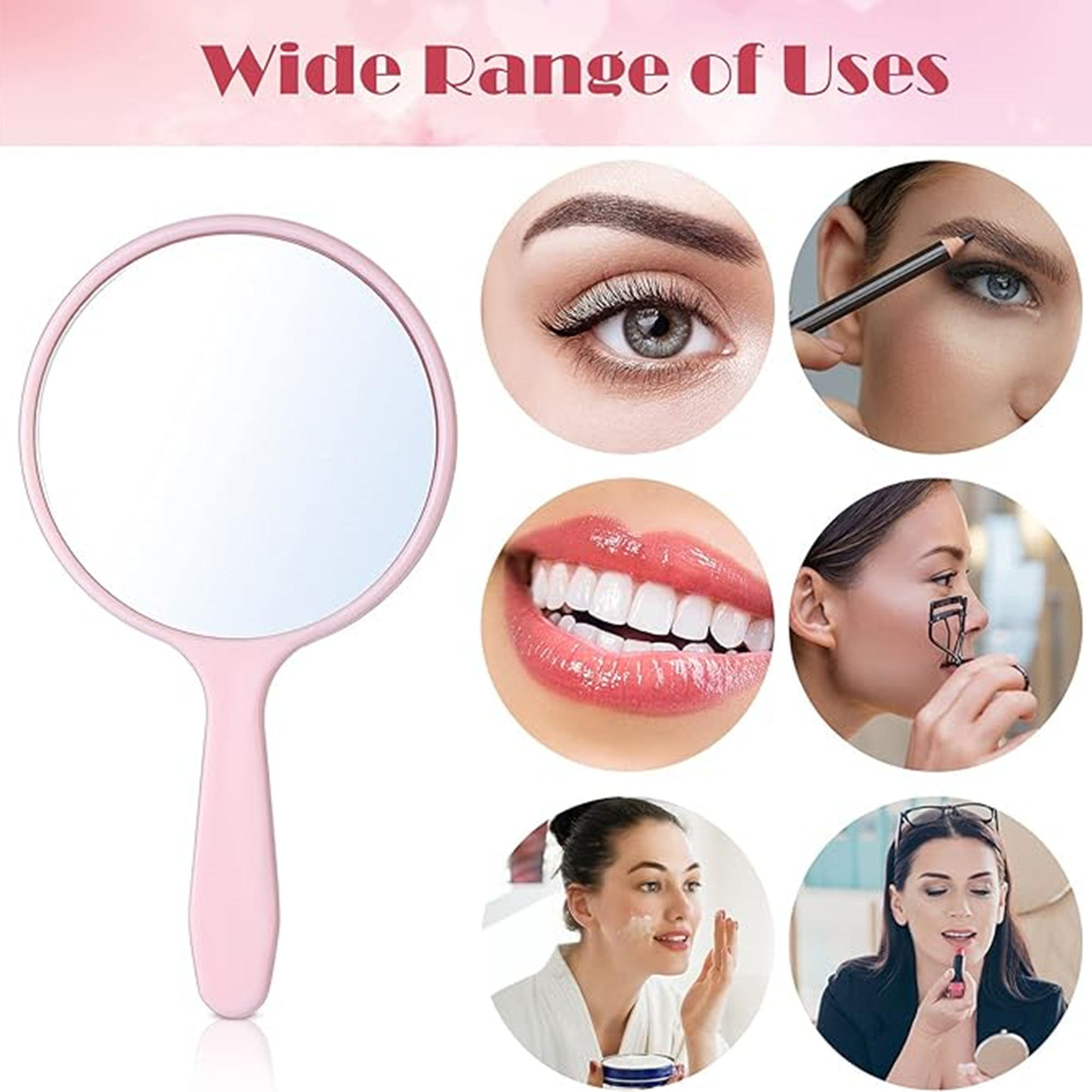 Handheld Mirror With Handle Bulk 4