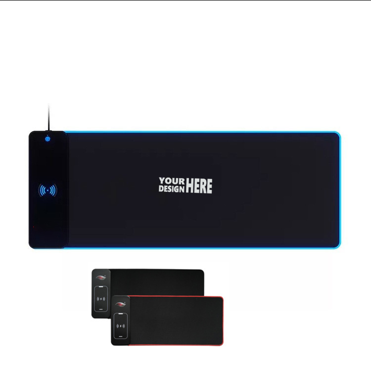 LED Mouse Pad with Wireless Charger 2