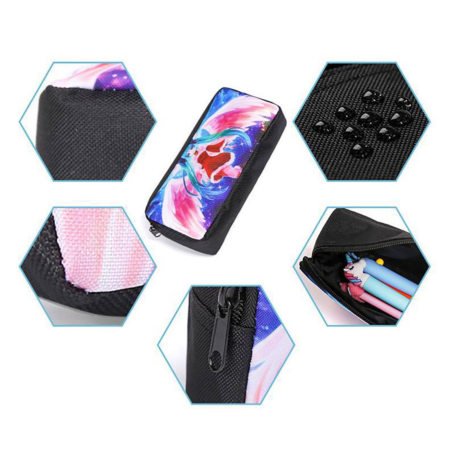Kids Backpack Set w/ Lunch Bag&Pencil Case 10