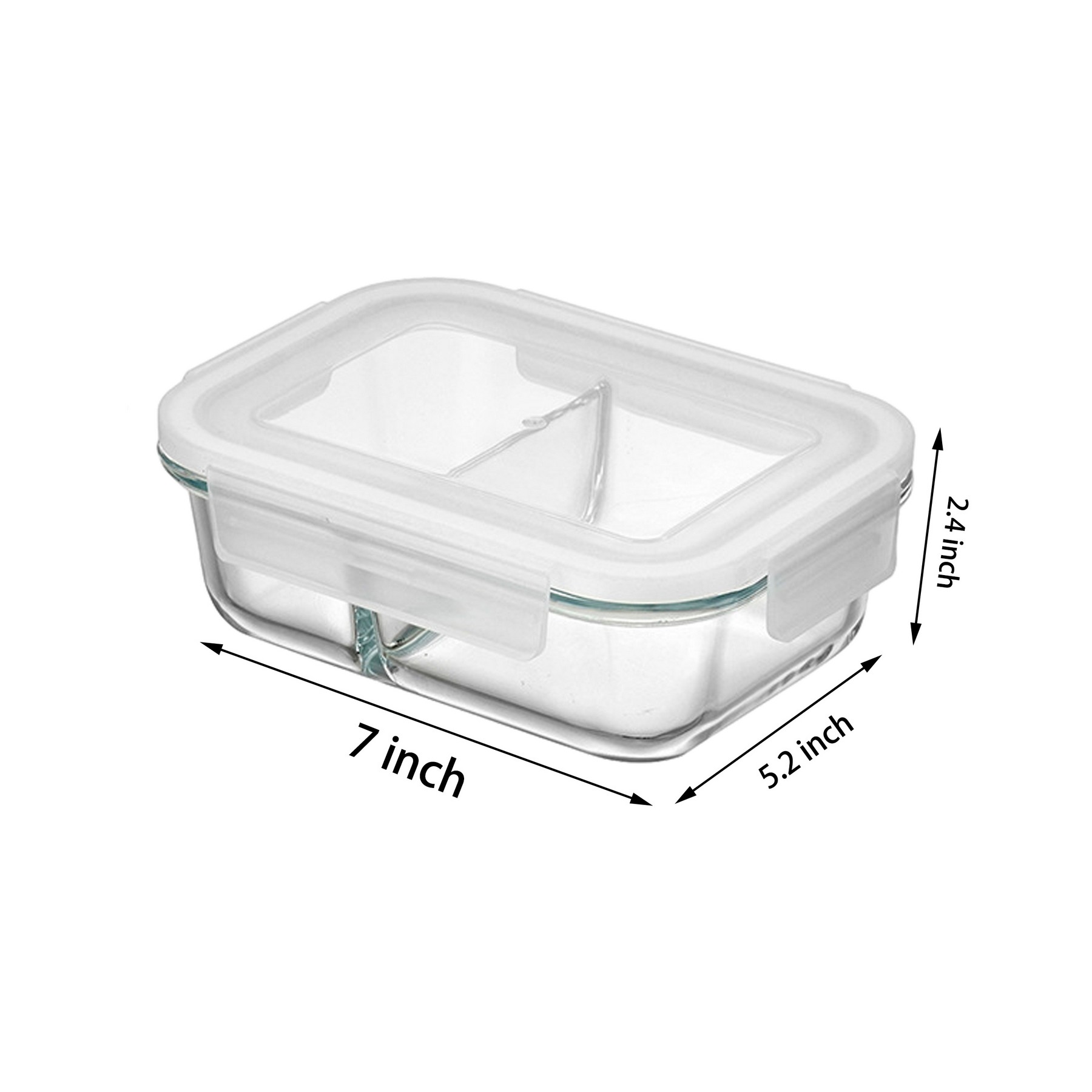 Glass Meal Prep Container 2