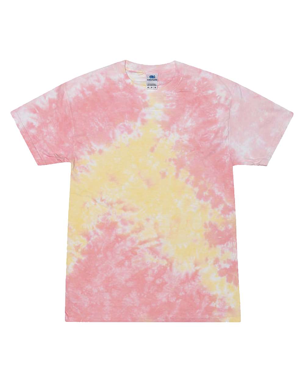 Unisex Multi-Color Tie-Dyed T-Shirt - 1000 53