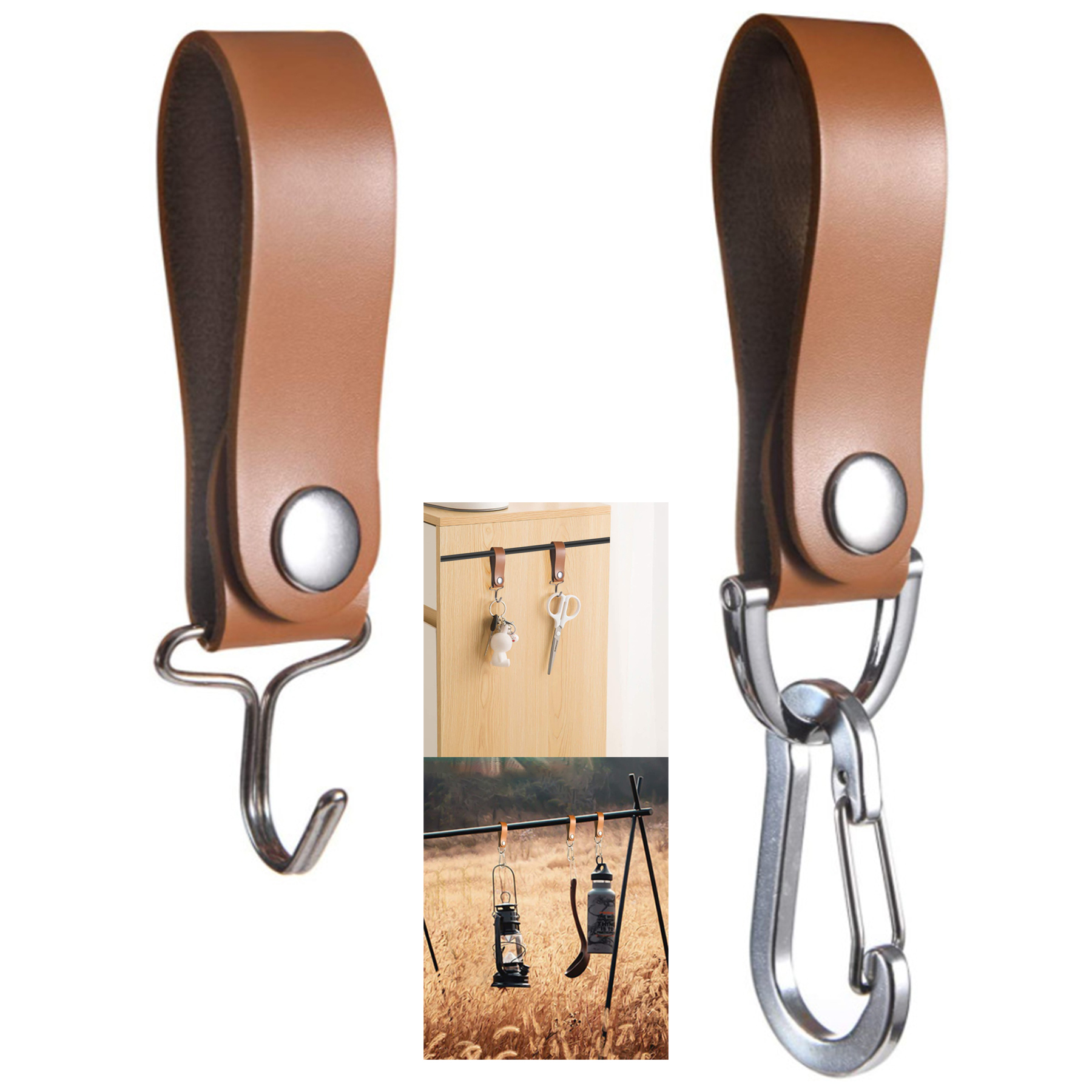 Leather Belt Key Organizer