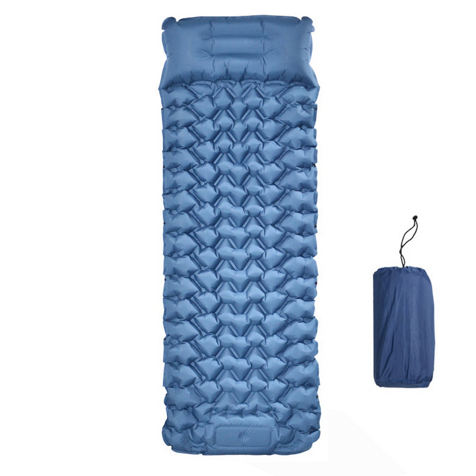 Outdoor Ultralight Foldable Portable Tent Nap Inflatable Floor Mat 2