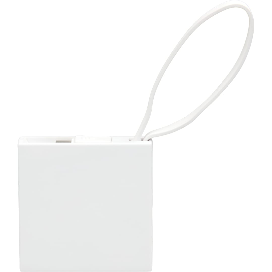 Recycled ABS 2000 mAh Power Bank with Type-C Cable 86