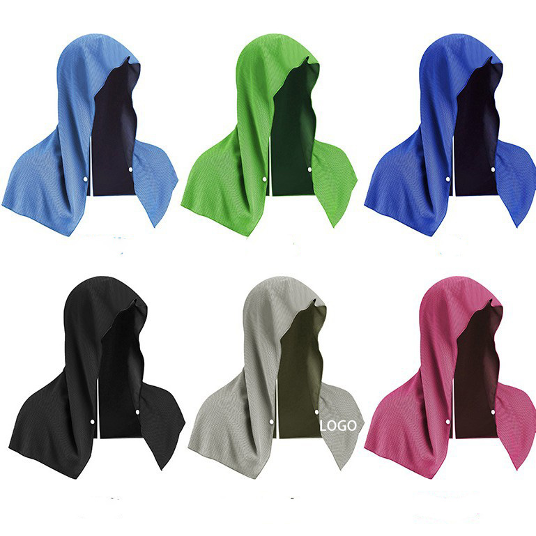 Cooling U-Neck Hooded Towel 2