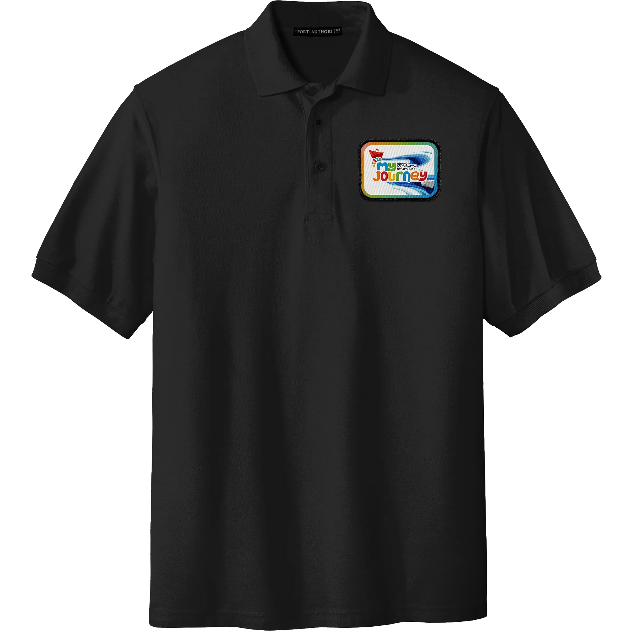 PORT AUTHORITY(R) SILK TOUCH(TM) POLO WITH EMBLEM 45