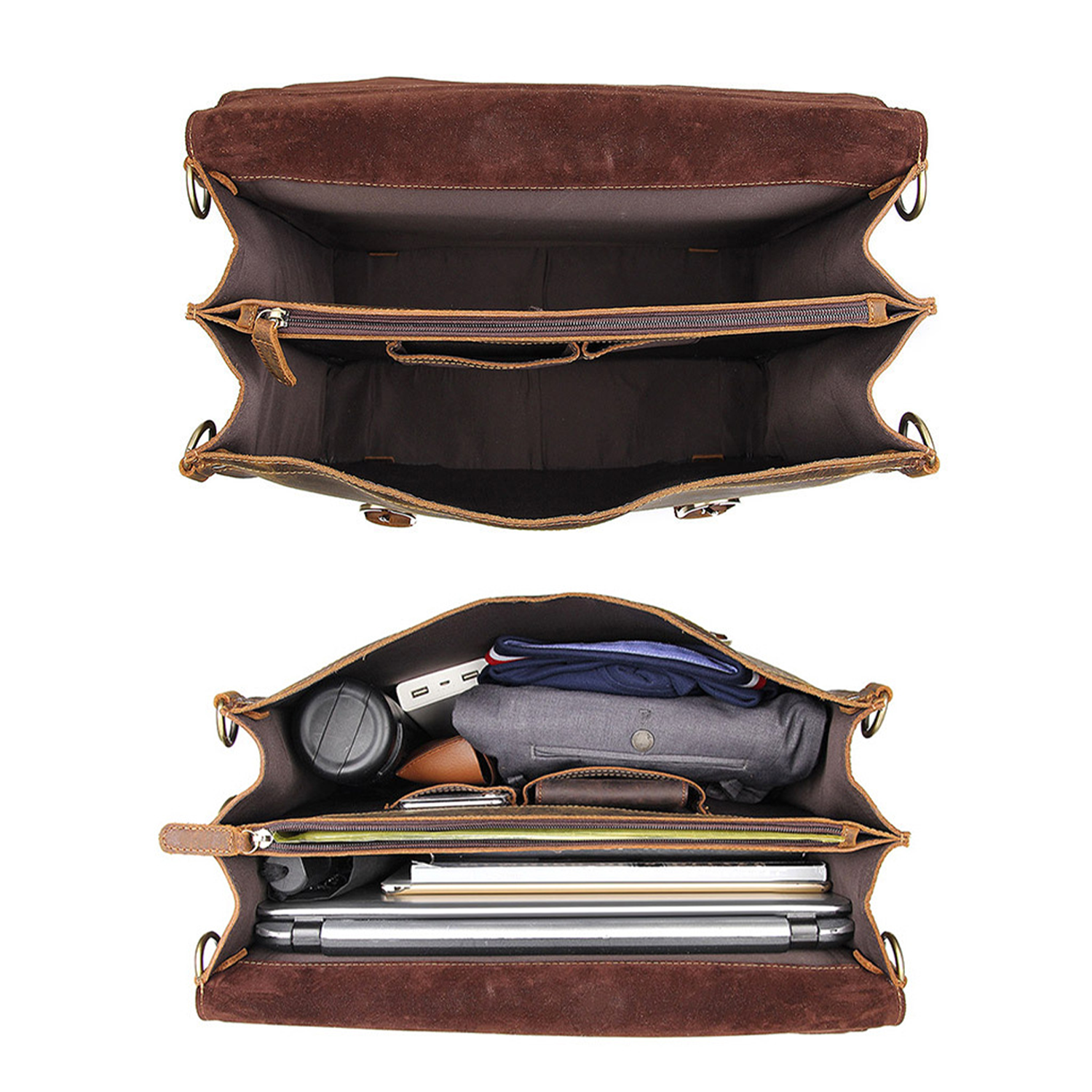 Classic Leather Backpack 3