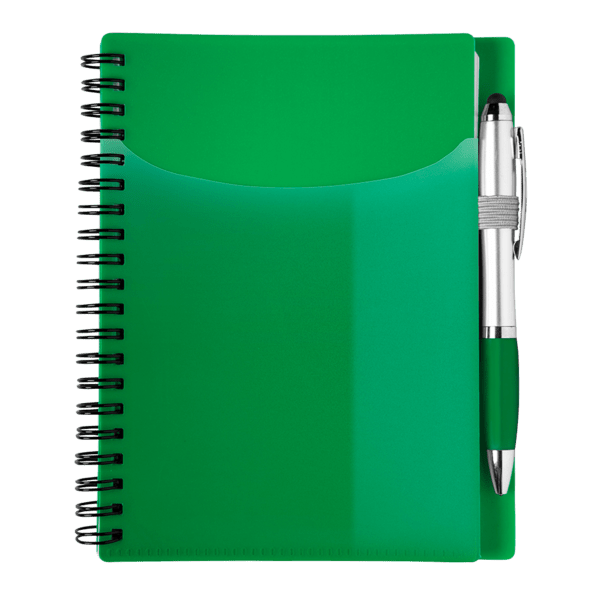 Sorbet Notebook Set with matching pen (PB2571). 10