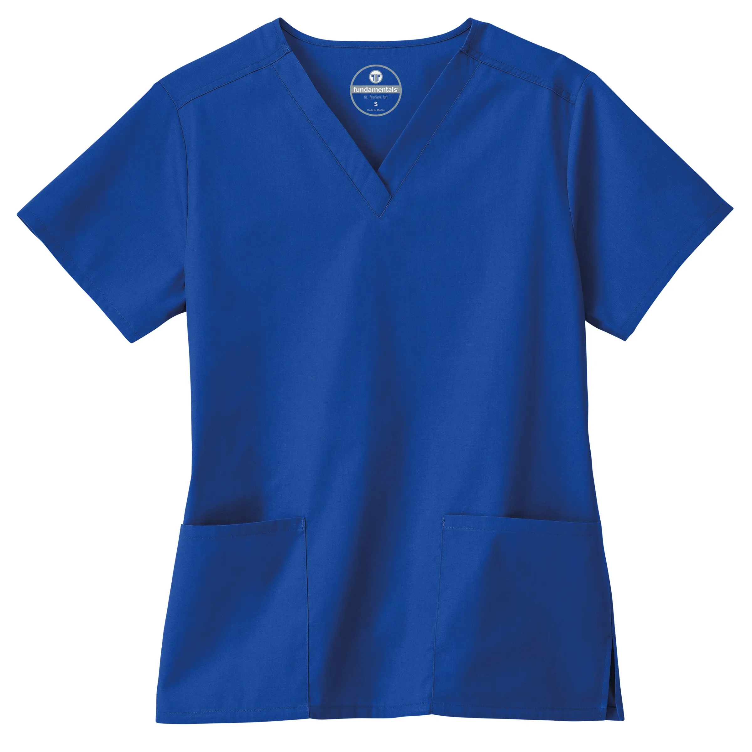 FUNDAMENTALS LADIES TWO POCKET V-NECK TOP 10