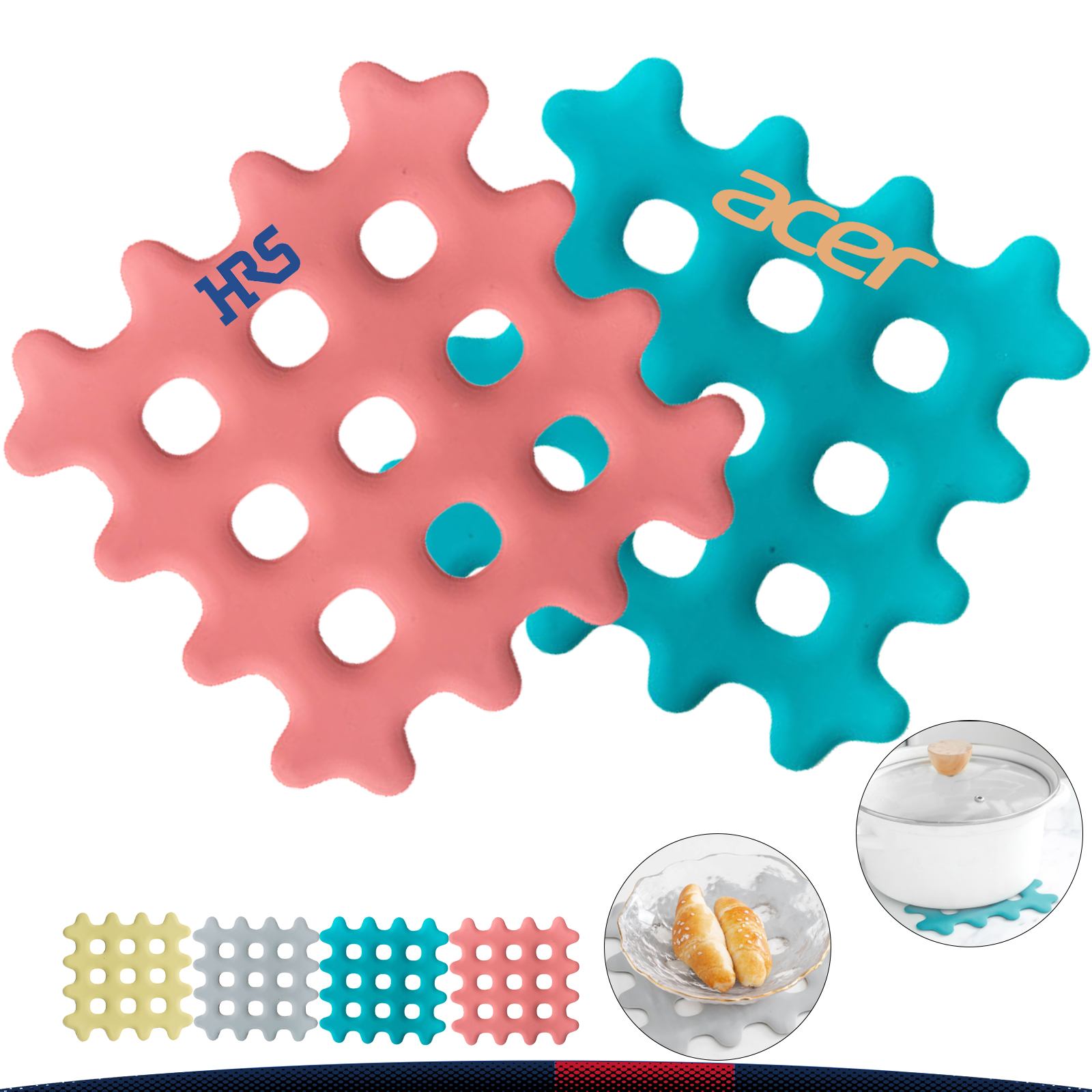 Grid Silicone Placemat 6