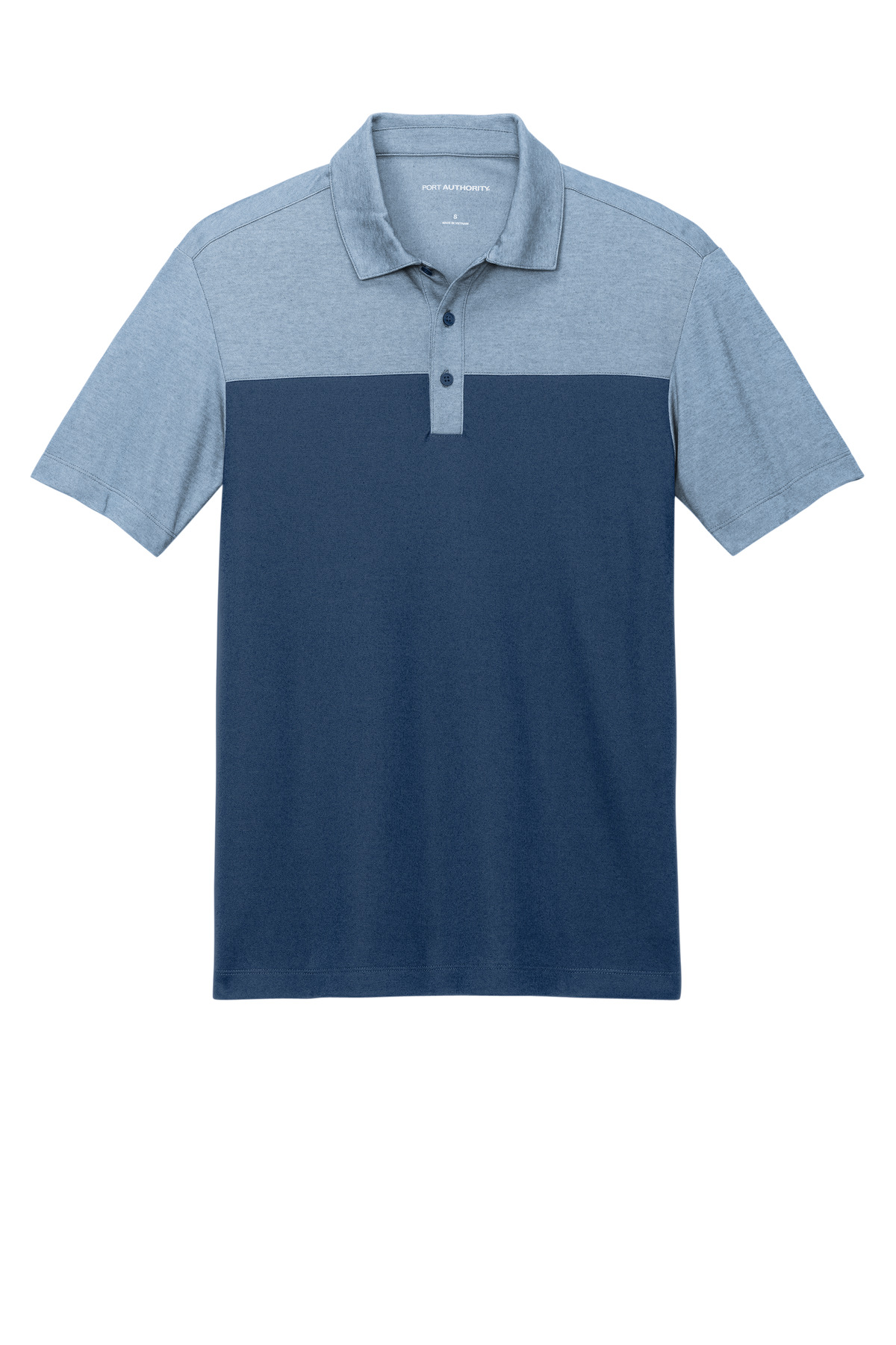 Fine Pique Blend Blocked Polo