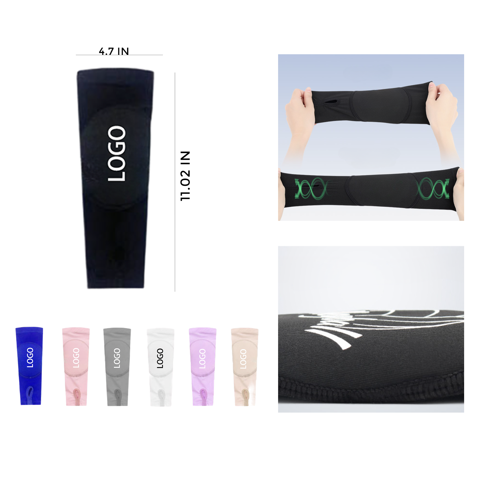 MOQ 10 PCS Lightweight Volleyball Arm Guard 2