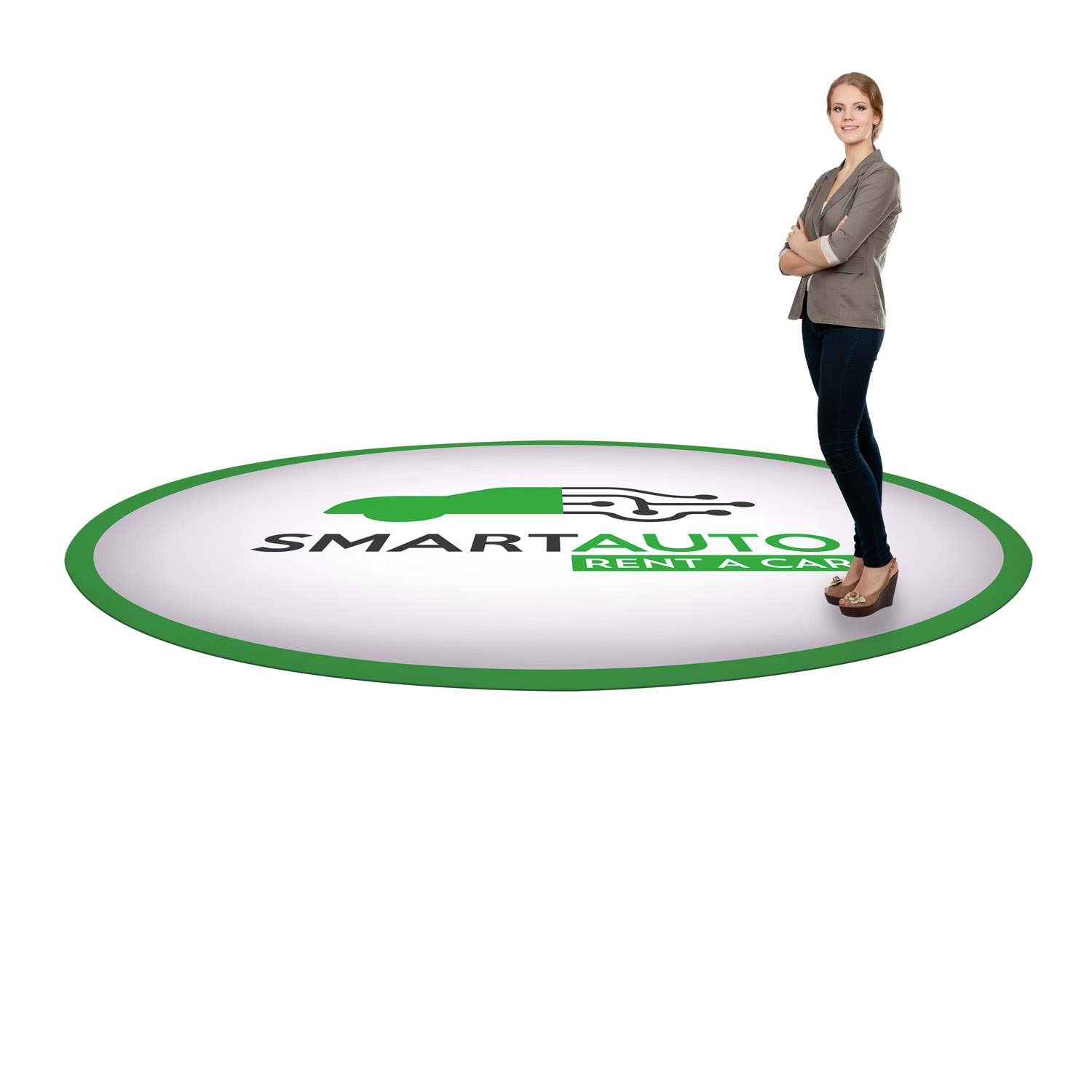 9' Round Floor Decor 6