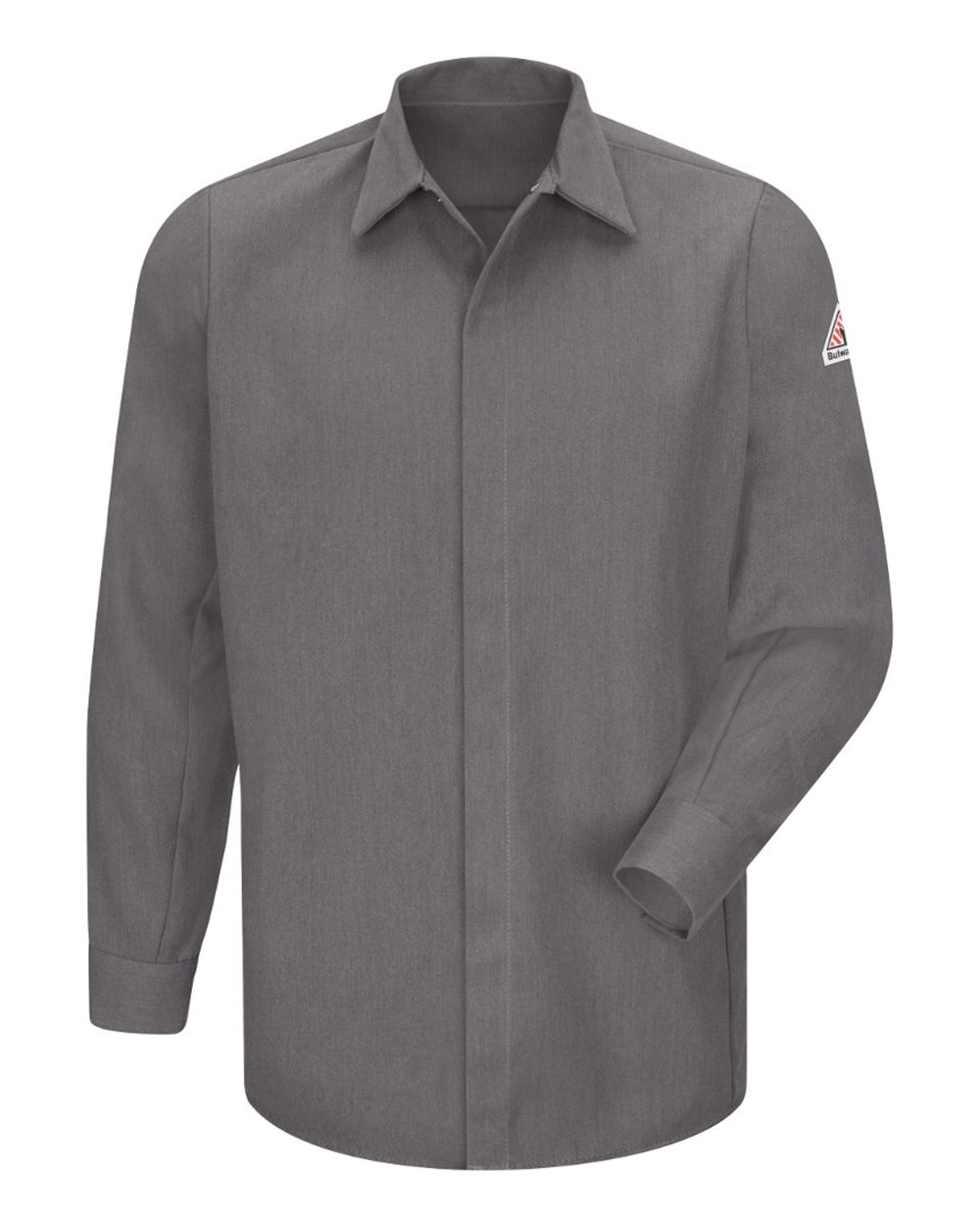 Concealed-Gripper Pocketless Long Sleeve Shirt CoolTouch 2 Tall Sizes
