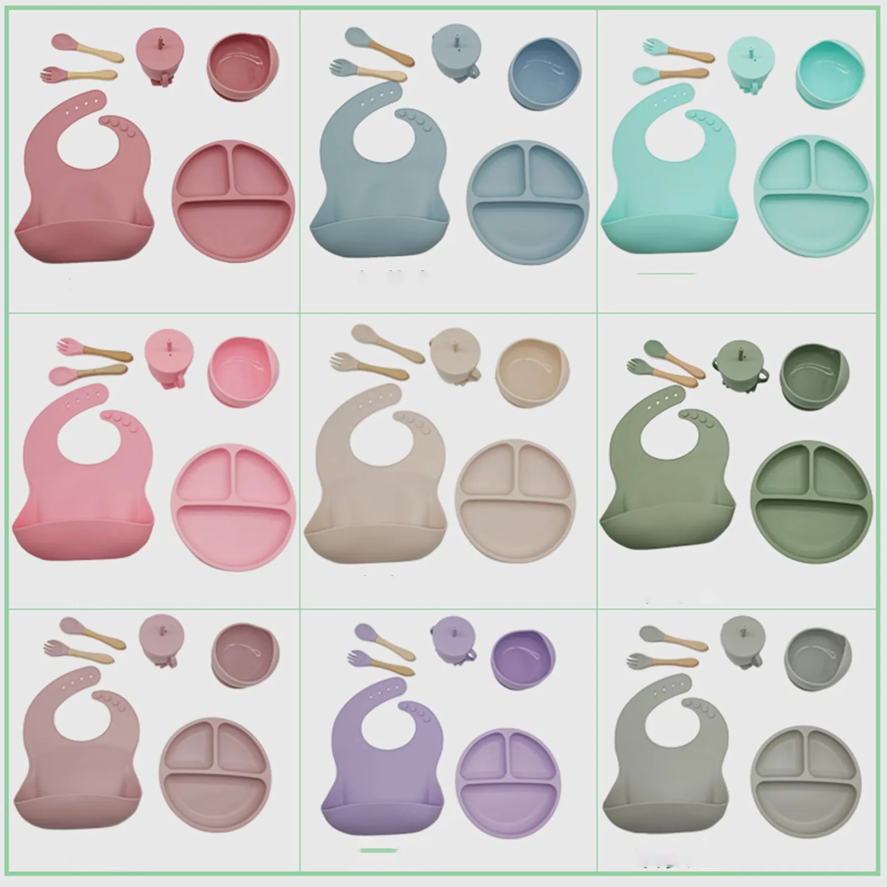 Silicone Portion Plate For Baby 3