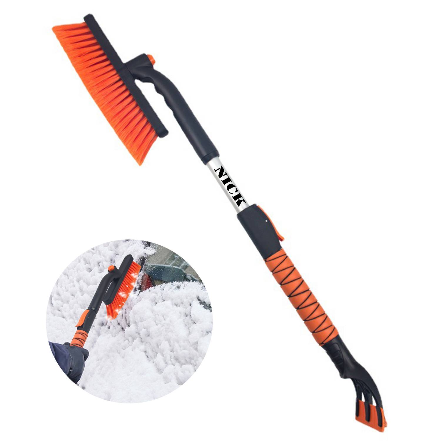PVC Ice Scraper Snow Brush 6