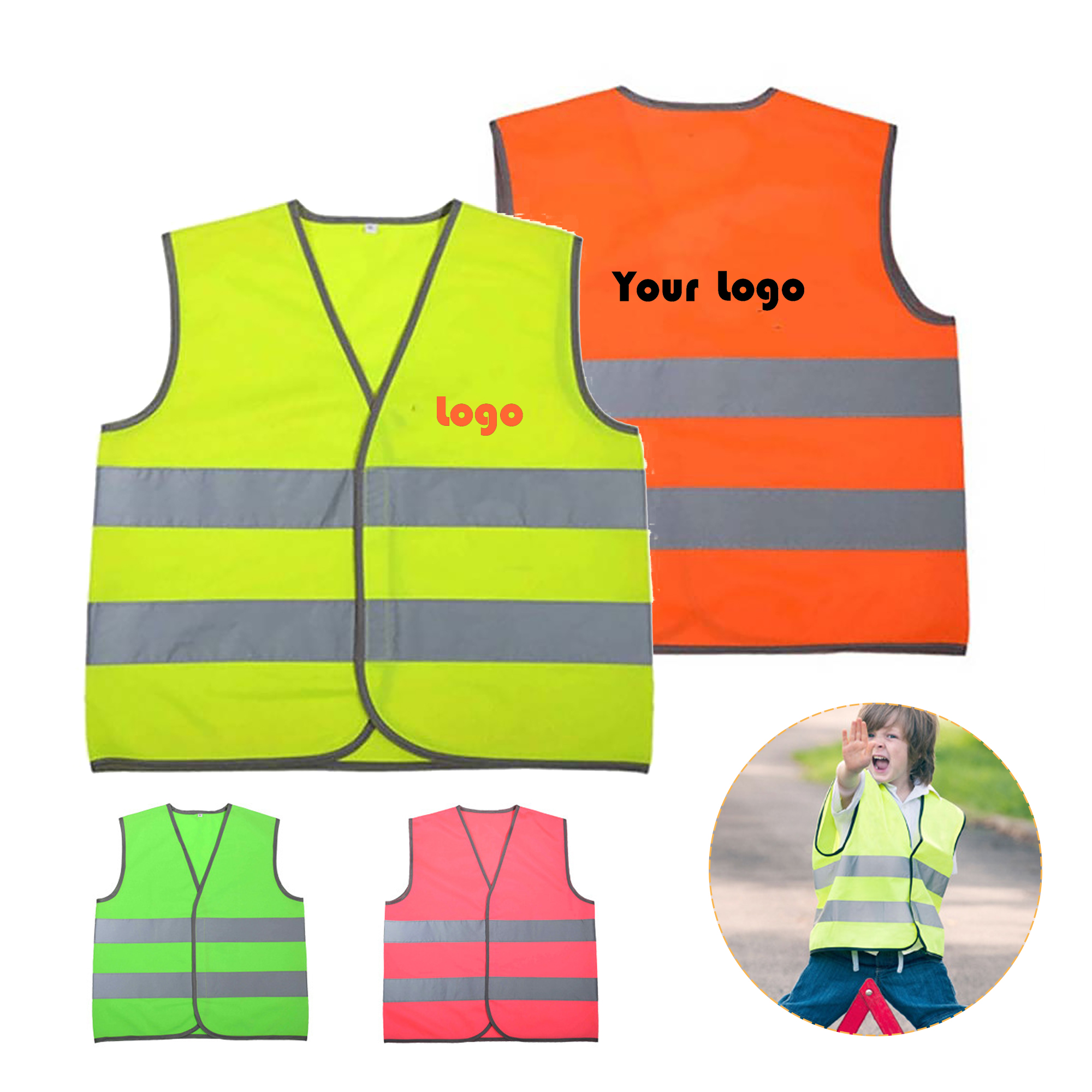 Children's Safety Vest with Velcro 2