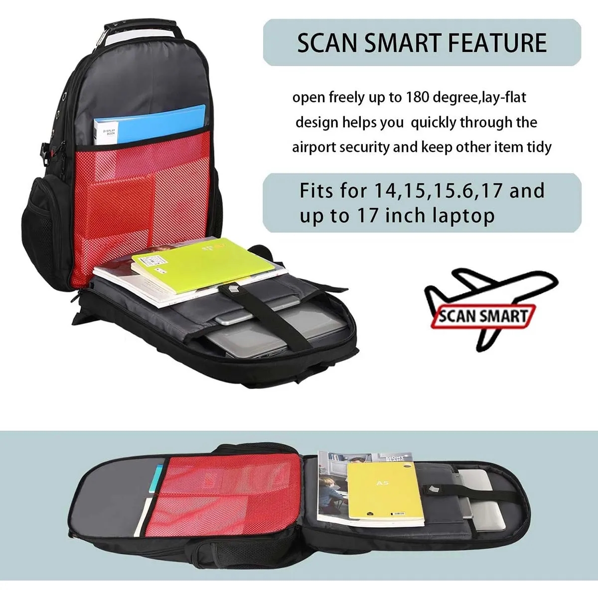 40L Large Capacity Premium Multi-purpose Waterproof Backpack 2