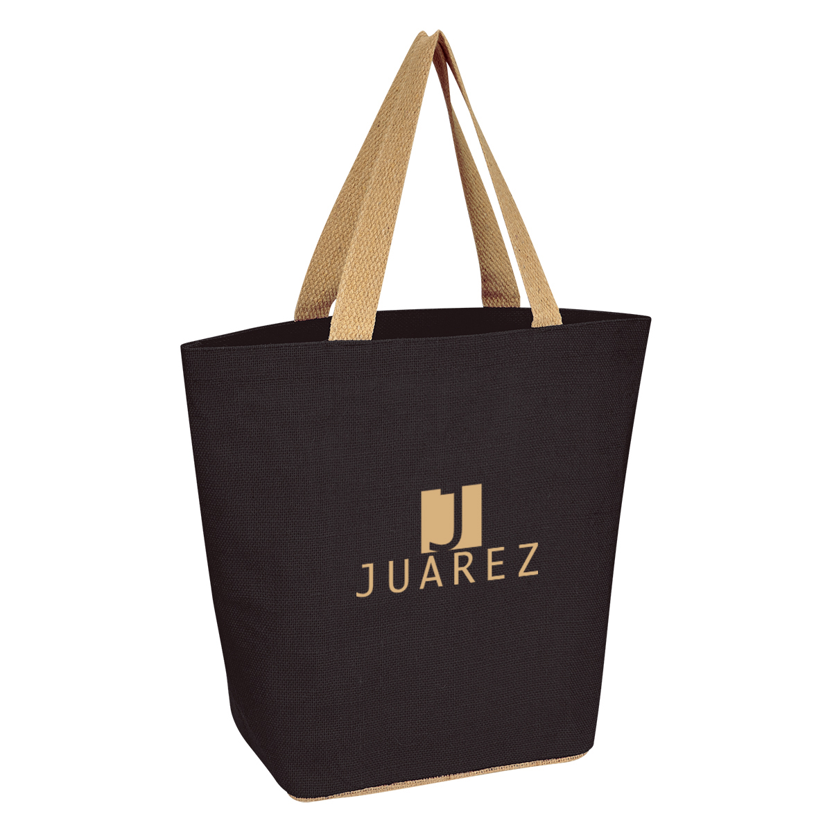 Marketplace Jute Tote Bag, custom tote bag with logo imprint 10