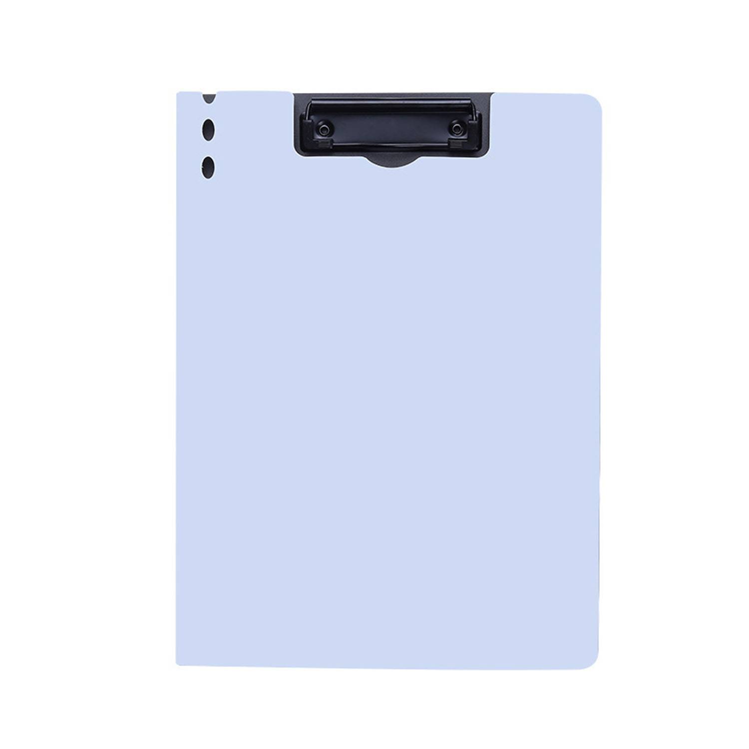 A4 Portable Lightweight Foldable Plastic Clipboard Folio 6