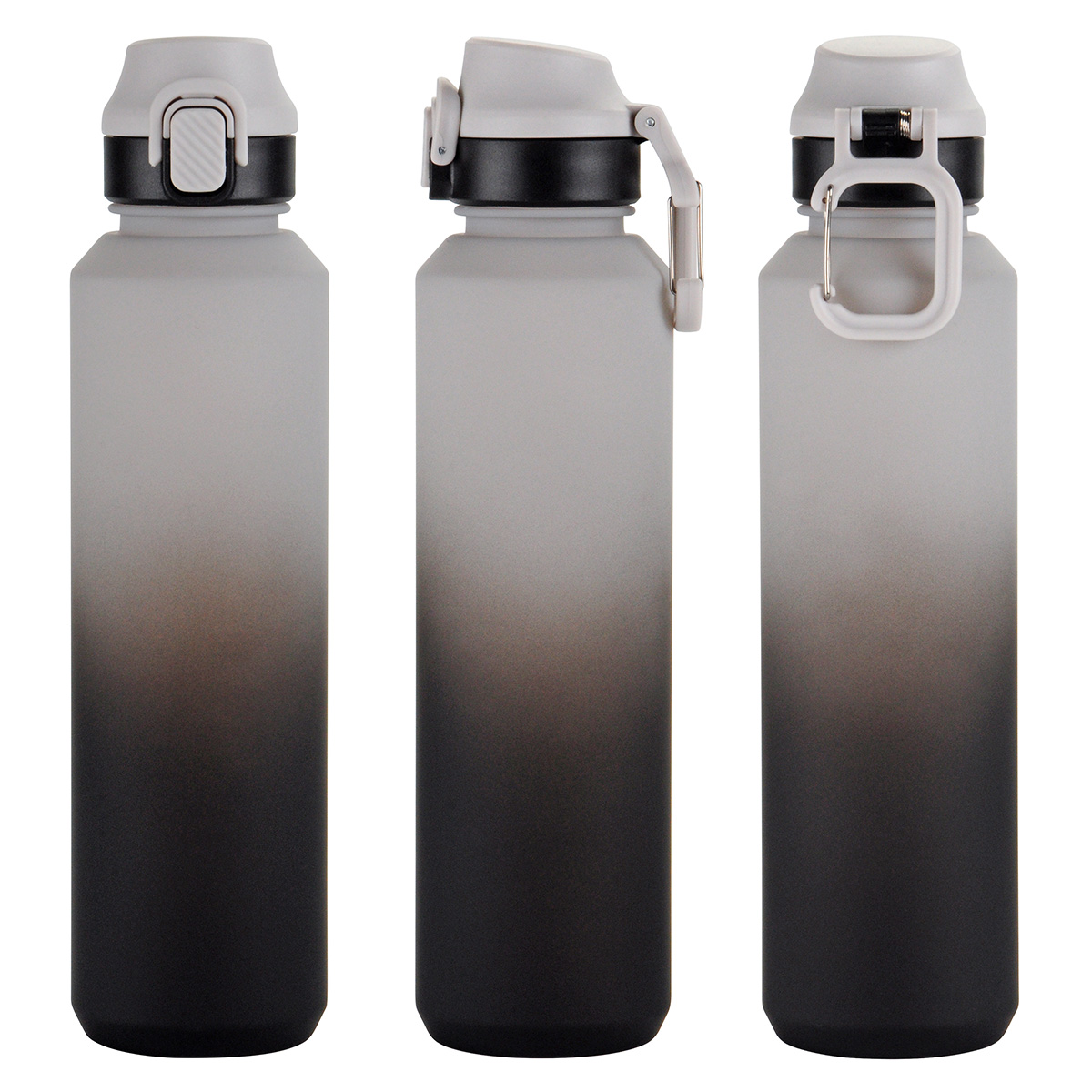 Chroma 27 oz Tritan® Bottle with Snap-Top Lid & Carabiner 16