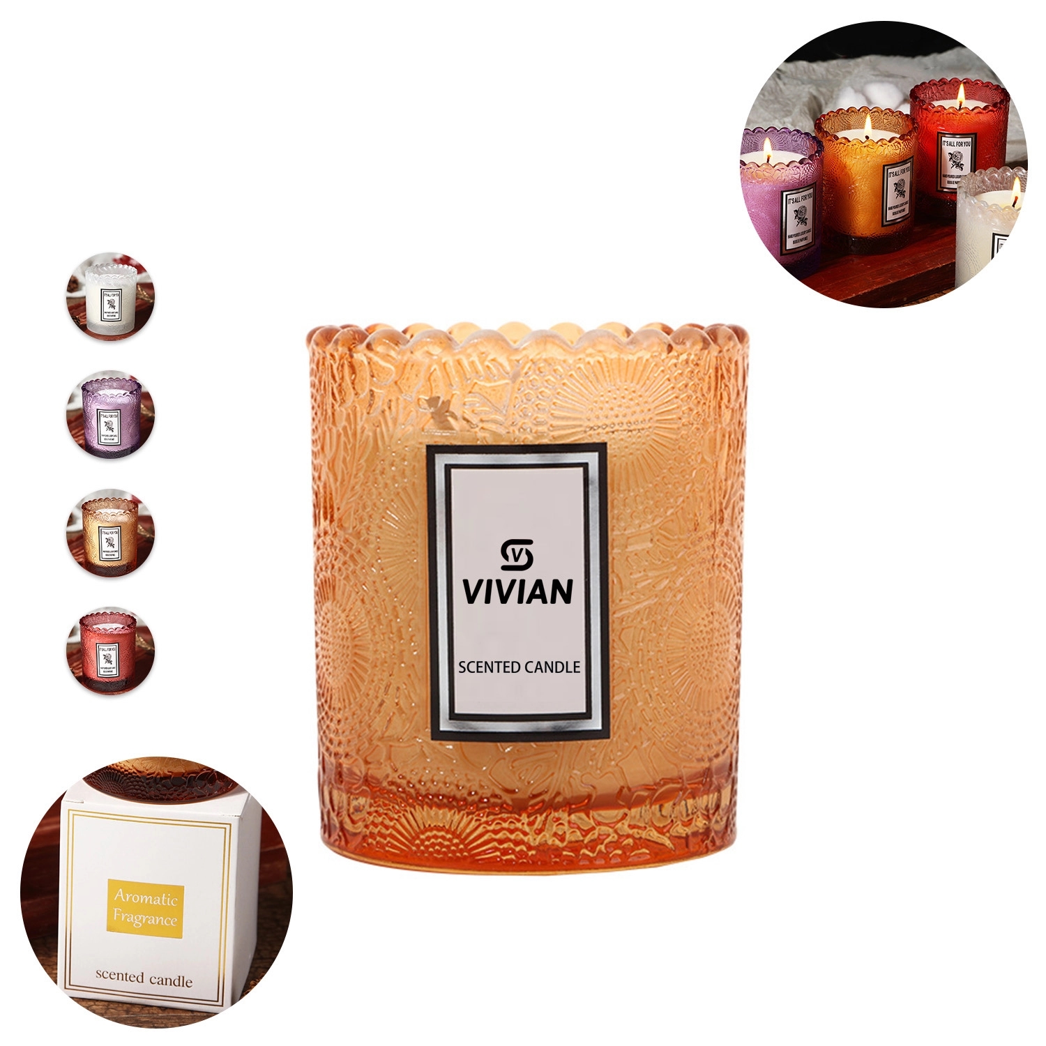 12 Oz. Tumbler Aromatherapy Candles 1