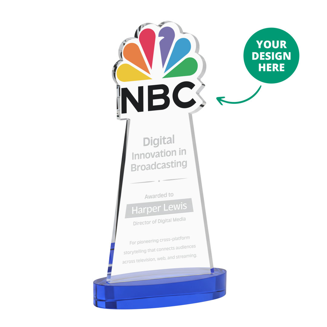 EdgeCraft Award on Alberton Base - Blue (via Ocean)