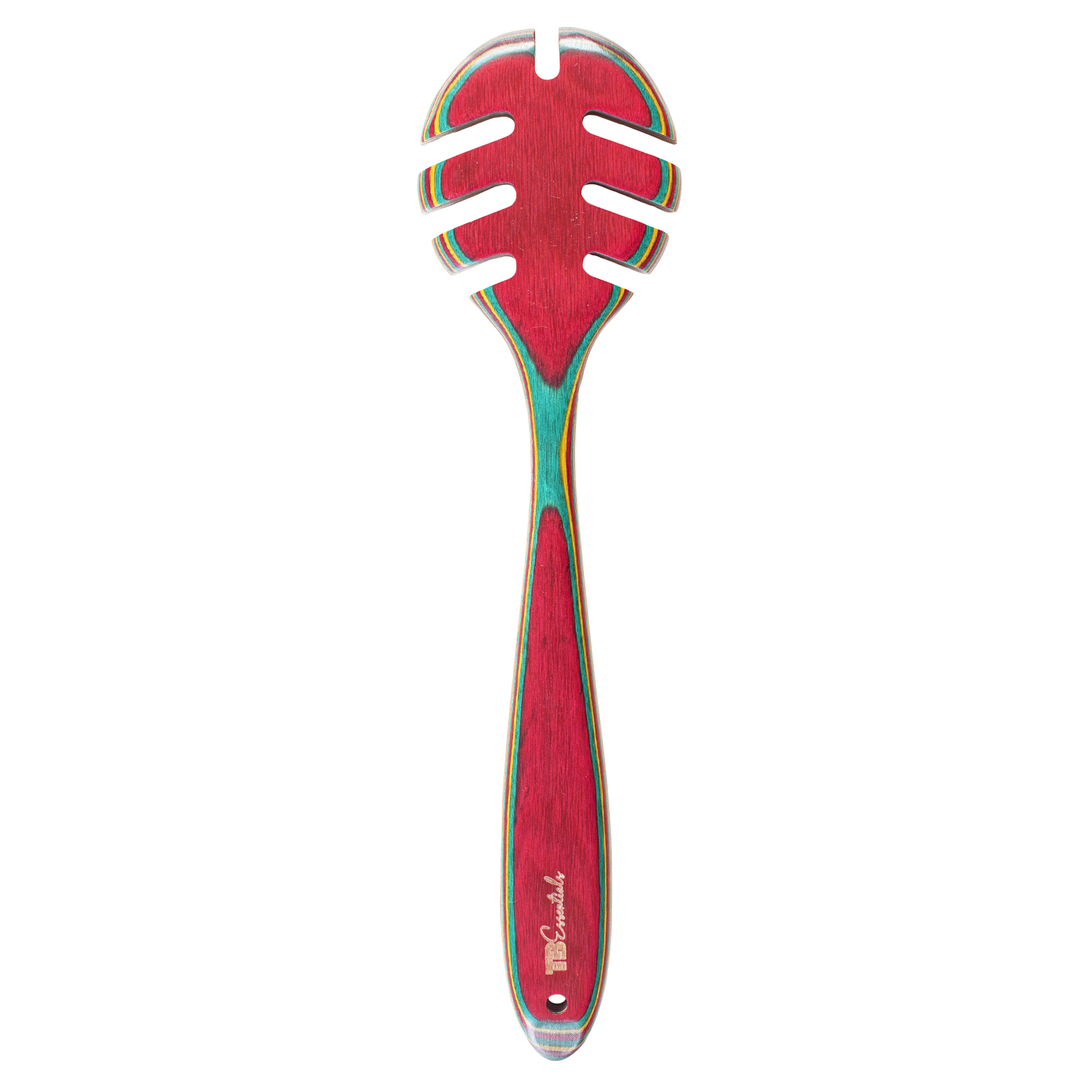 Colorful Wooden Spaghetti Server 3