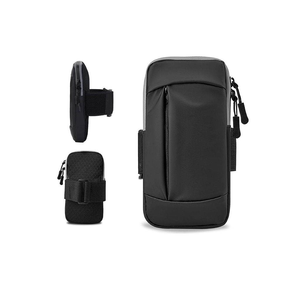 Double Zipper Neoprene Sports Arm Pouch 5