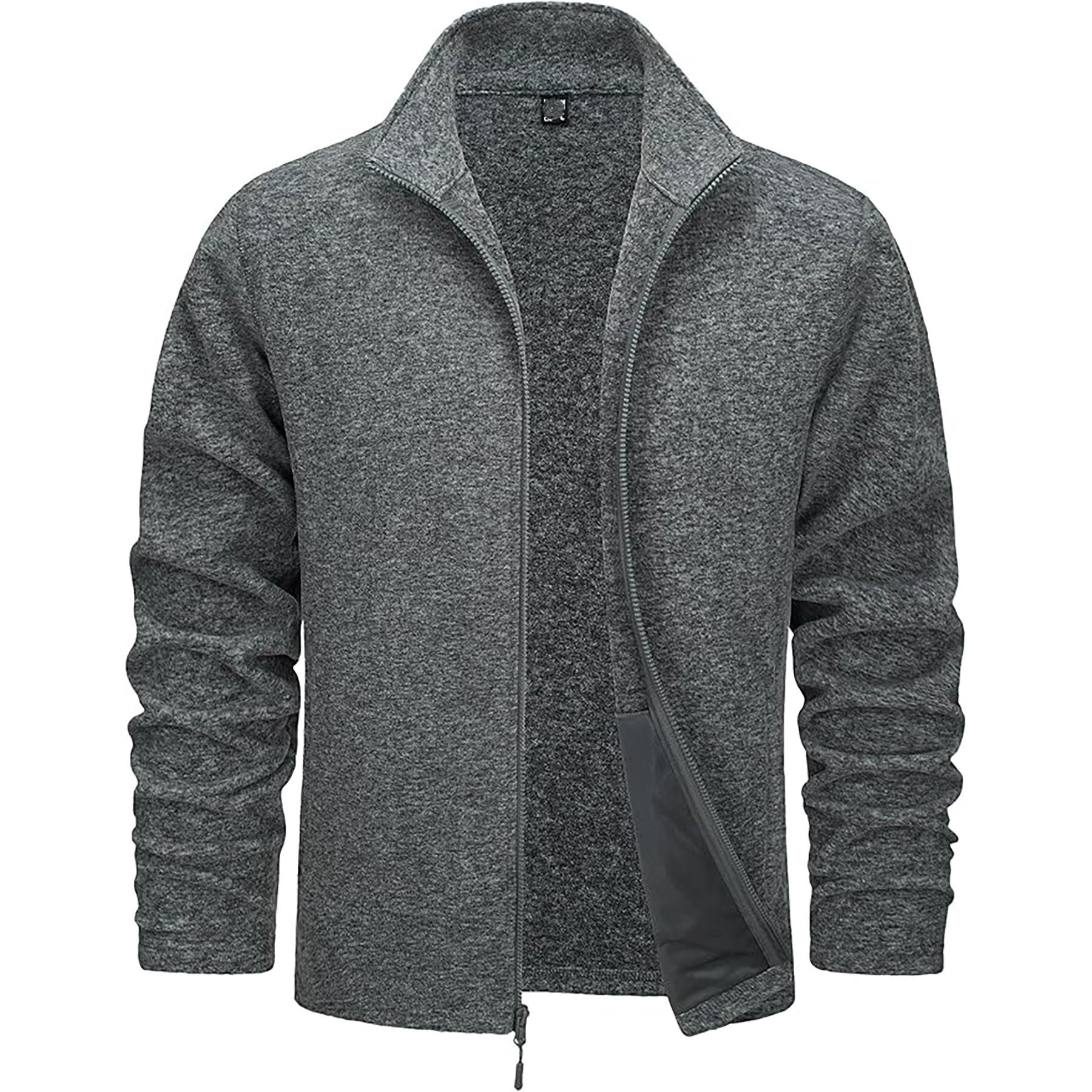 "Men Zipper Fleece Jacket Full zipper" 20
