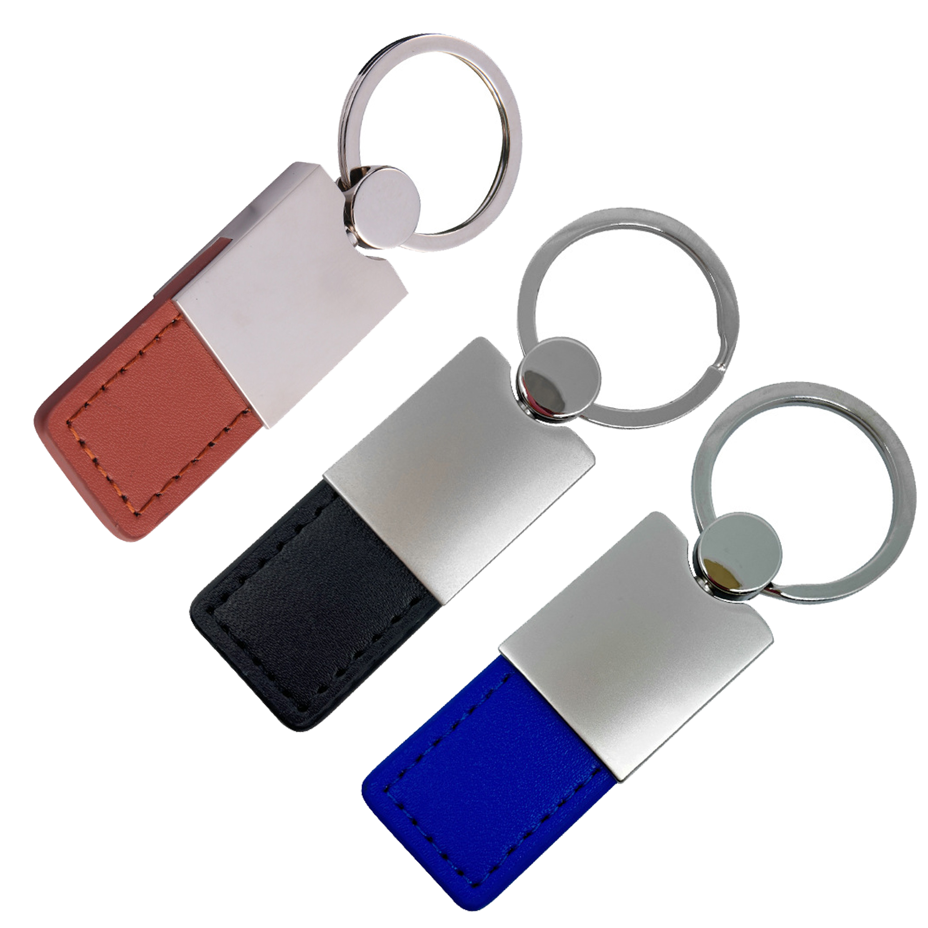 Vegan Leather Car Key Chain 6