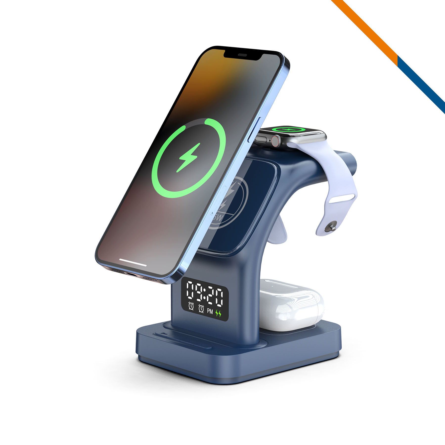 Trevix 6in1 Desktop Wireless Charger 6