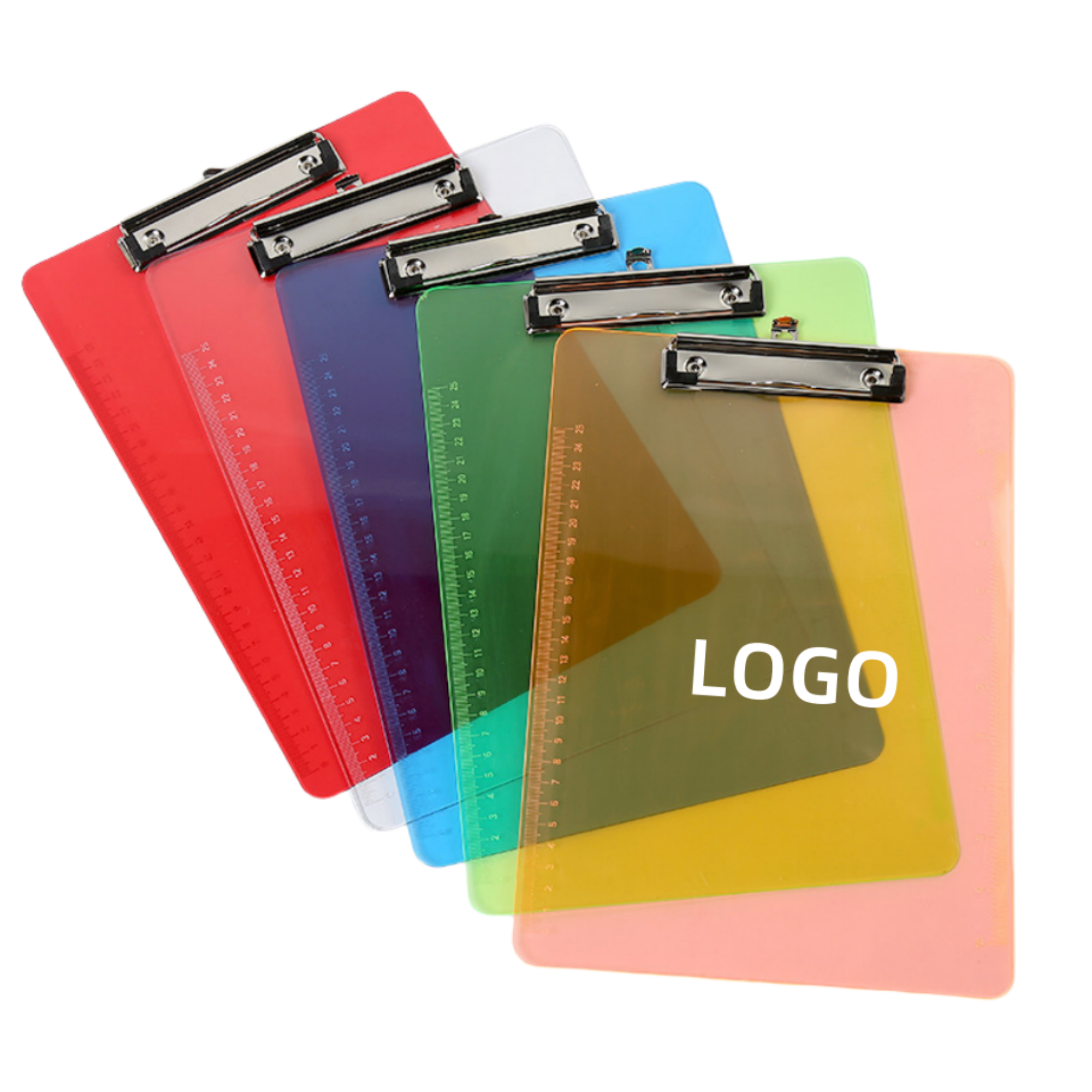 A4 Transparent Clipboard with Ruler 3