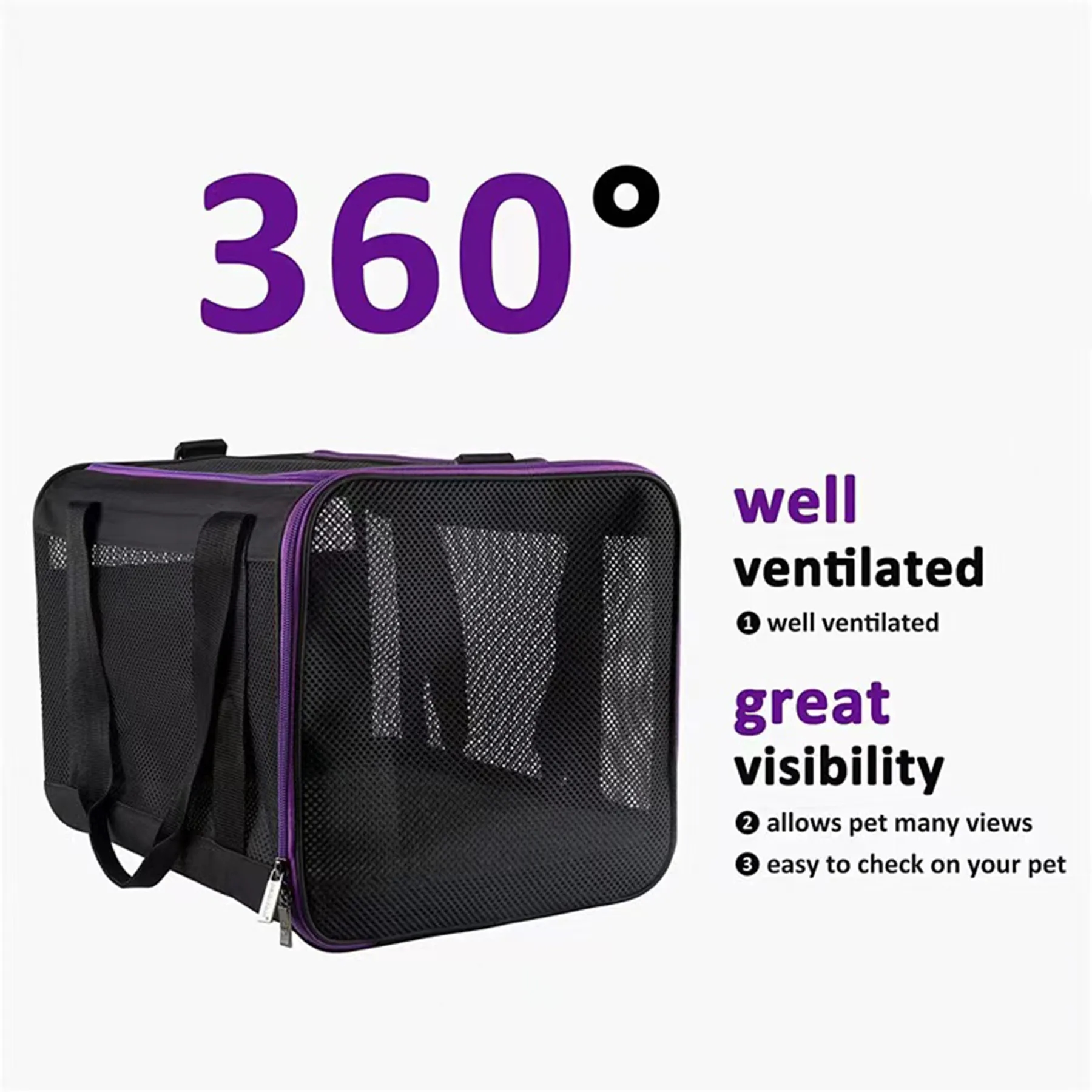 Visible Soft Cat Carrier 2