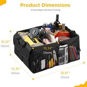 Folding Oxford Fabric Trunk Storage Box 3