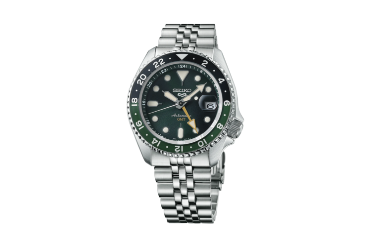 Seiko Men's 5 Sports SKX Sports Style GMT Stainless Steel Watch 2