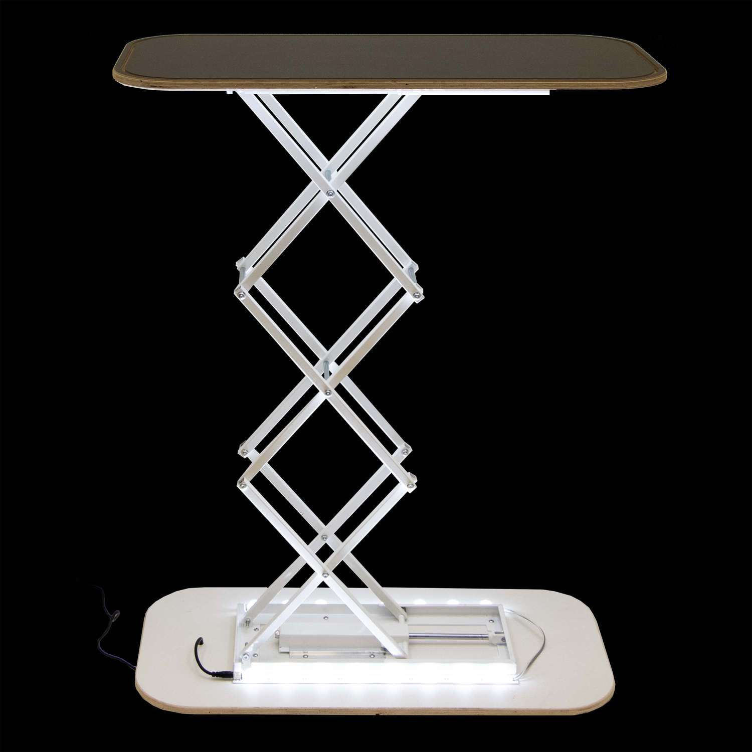 Collapsible Lit Counter Hardware 16