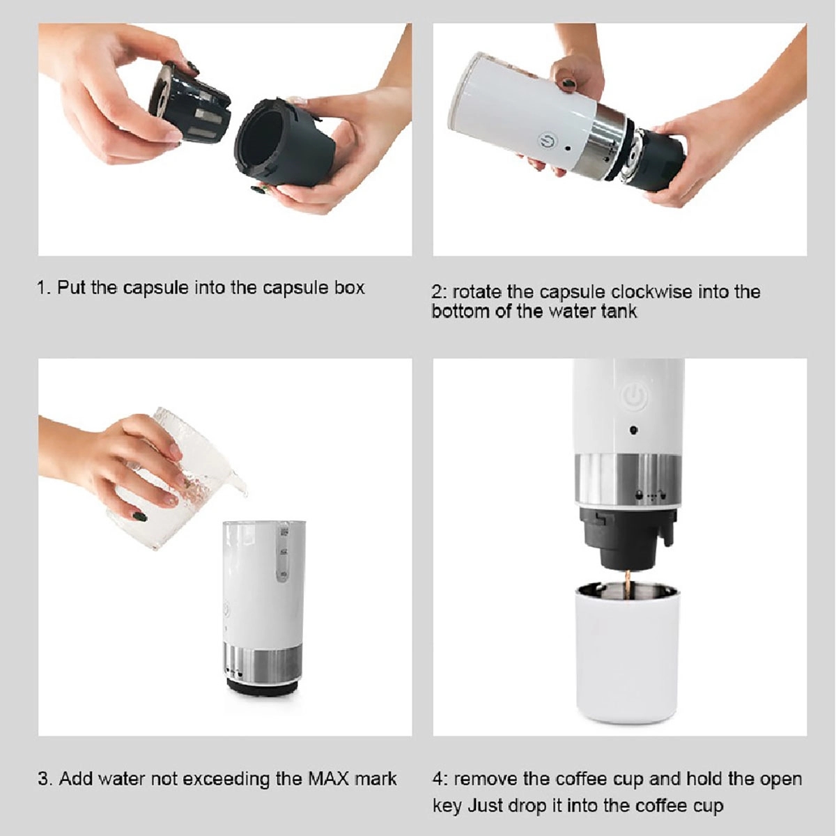 Portable Capsule Coffee Machine 3