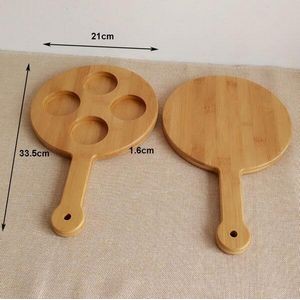 Durable Party Bamboo Drinking Games Beer Cup Flight Holder 3