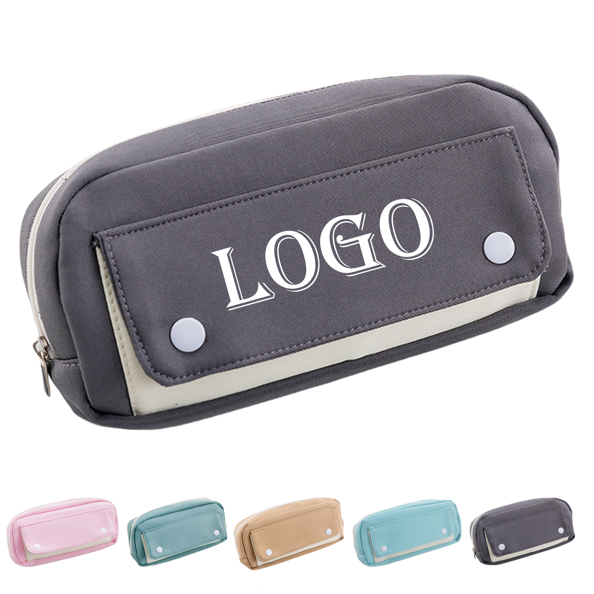 Magnetic Flip-Top Pencil Bag MOQ50 1