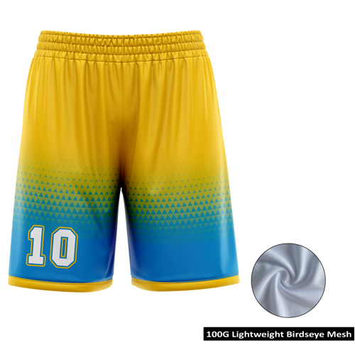 Unisex and Kids' Sublimation Short-Length Basketball Shorts 2