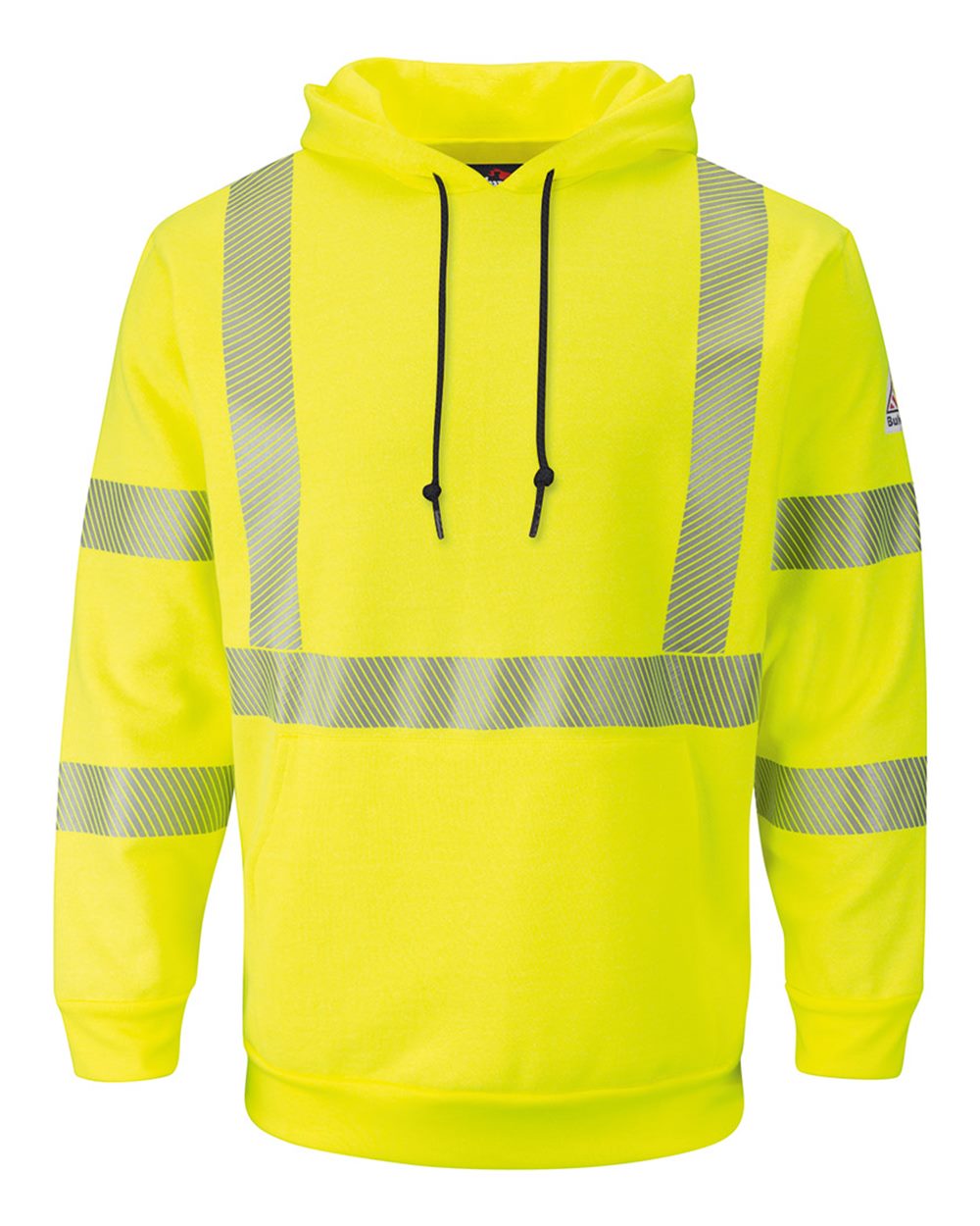 Hi-Visibility Pullover Hooded Fleece Sweatshirt Tall Sizes