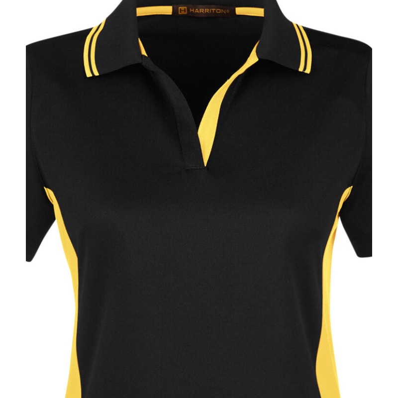 Harriton Ladies' Flash Snag Protection Plus IL Colorblock Polo 27