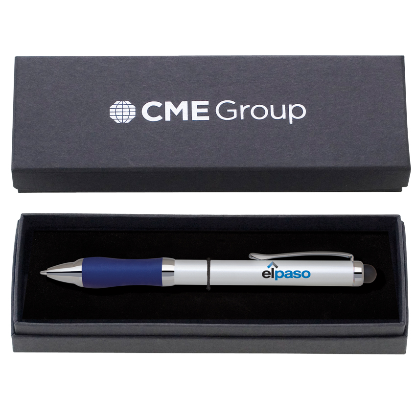 Single Pen Set Cardboard Box with Stylus-420 Pens 4