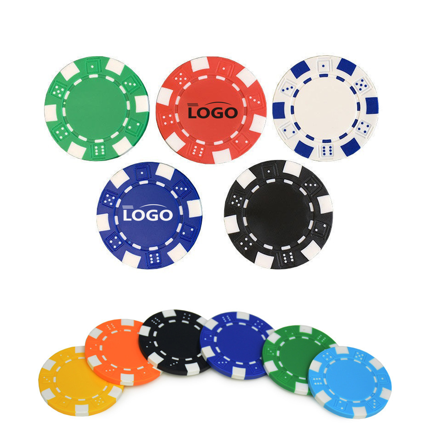 MOQ100 Professional Poker Chips 2